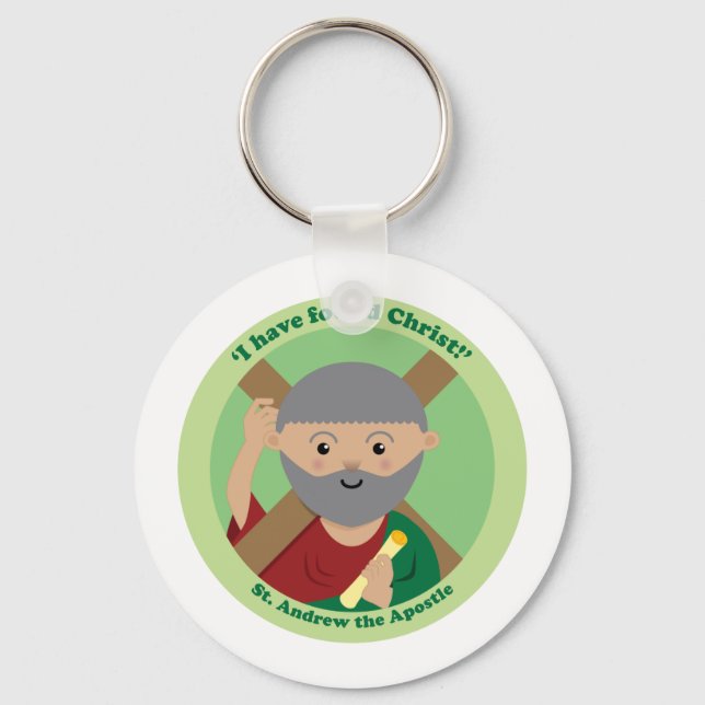 St. Andrew the Apostle Key Ring (Front)