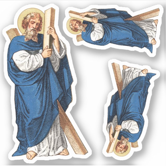 St. Andrew the Apostle (P 006) 3-Up - Contour (Front)