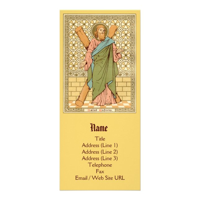 St. Andrew the Apostle (RLS 01) Rack Card (Front)