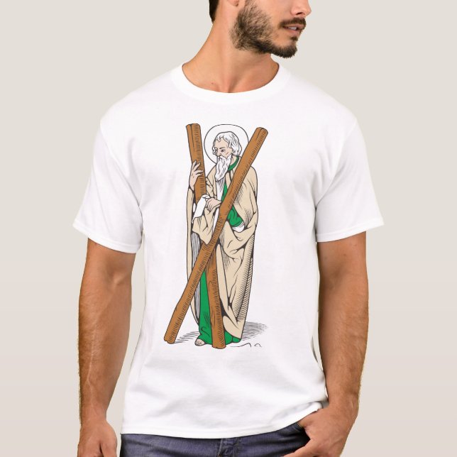 St Andrew The Apostle T-Shirt (Front)