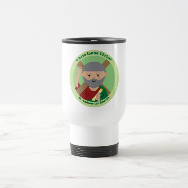St. Andrew the Apostle Travel Mug (Center)