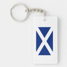 St. Andrews Flag Scottish Keychain