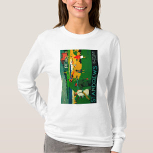 St. Andrews Vintage PosterEurope T-Shirt