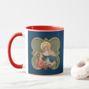 St. Anne and the BVM in a Barbed Quatrefoil (BK67) Mug