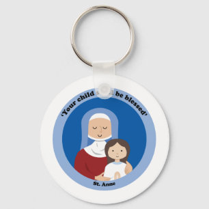 St. Anne Key Ring
