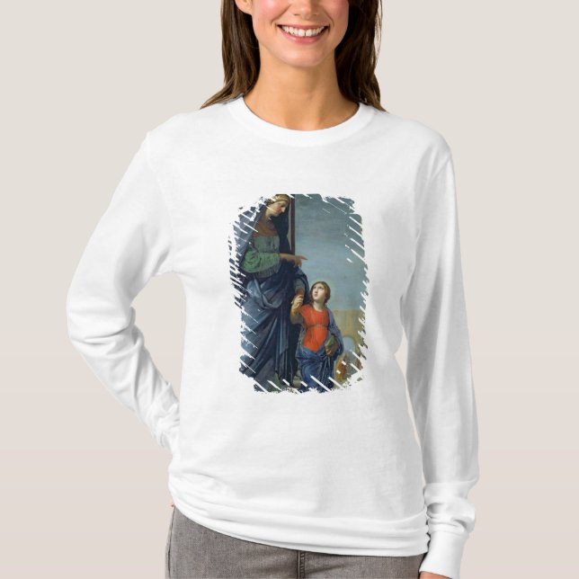 St. Anne Leading the Virgin to the Temple T-Shirt (Front)