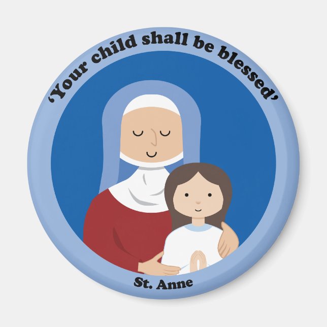 St. Anne Magnet (Front)