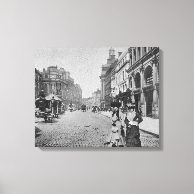 St. Ann's Square, Manchester, c.1910 Canvas Print (Front)