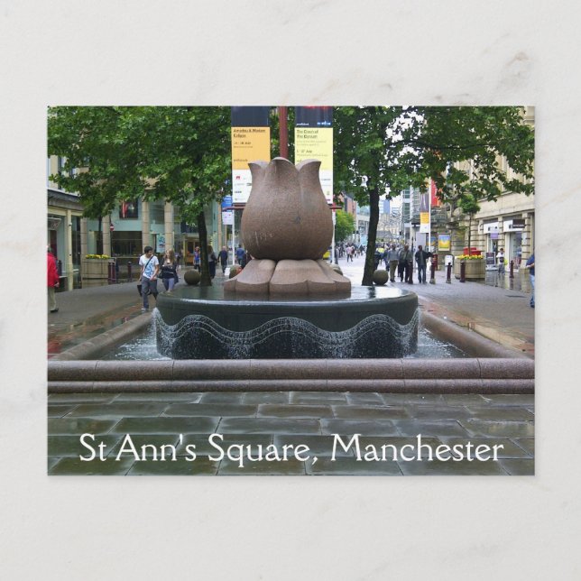 St Ann's Square Postcard (Front)
