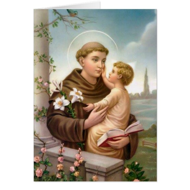 St. Anthony Jesus Catholic Condolence Thank You (Front)