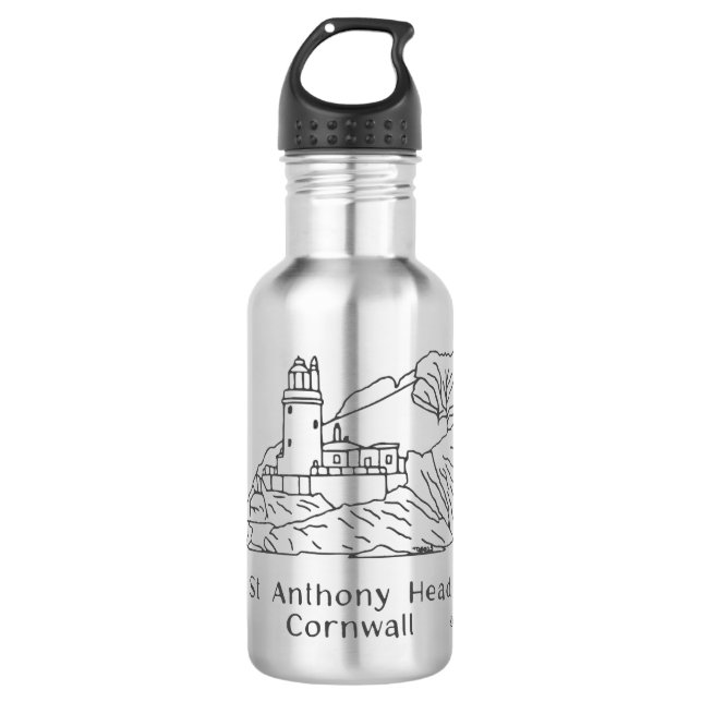 St Anthony Lighthouse Water Bottle (Front)