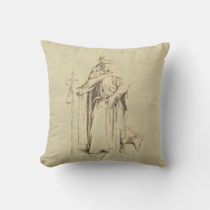 St Anthony of Egypt, Father of All Monks Cushion