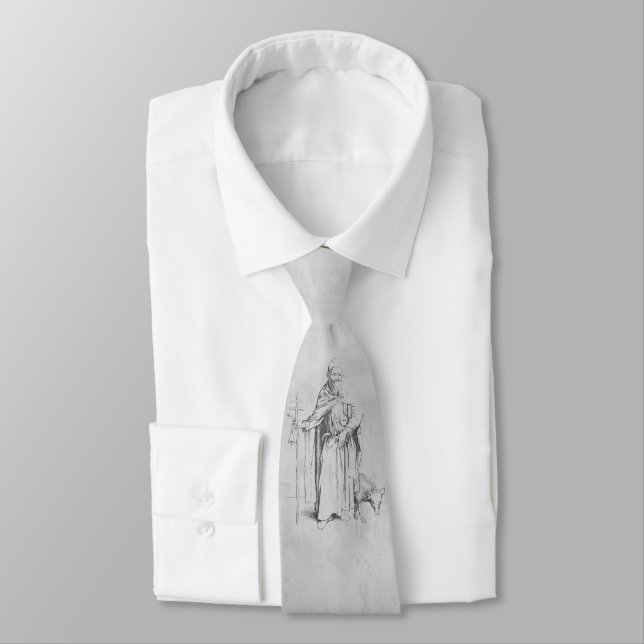 St Anthony of Egypt, Father of All Monks Tie (Tied)