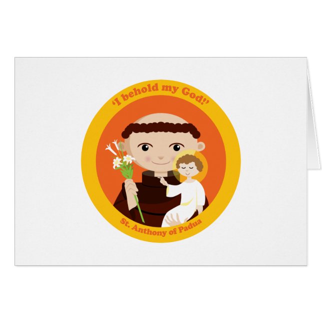 St. Anthony of Padua (Front Horizontal)
