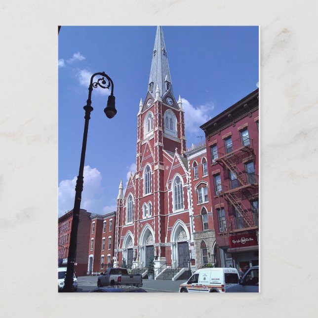 St. Anthony of Padua, Greenpoint, Postcard (Front)