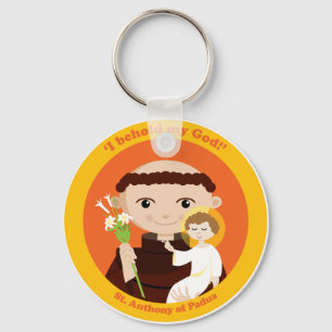 St. Anthony of Padua Key Ring