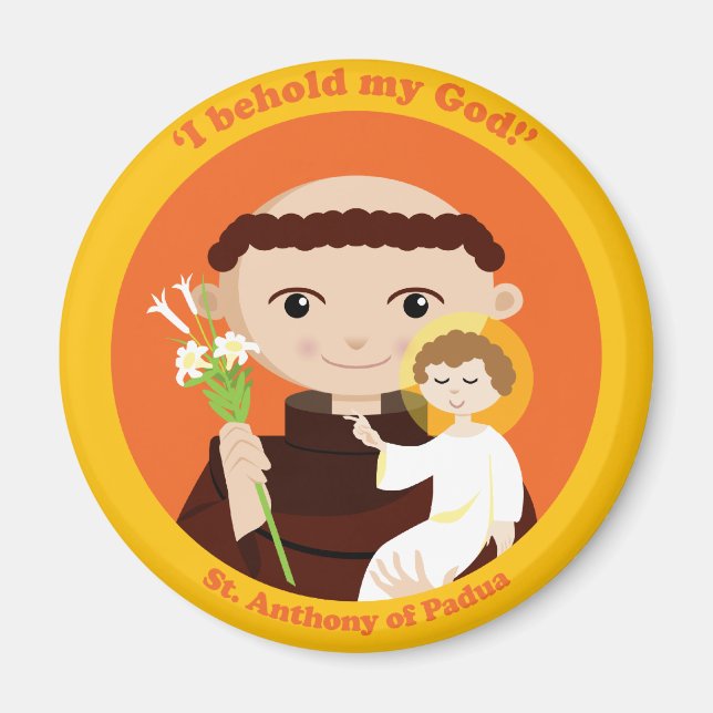 St. Anthony of Padua Magnet (Front)