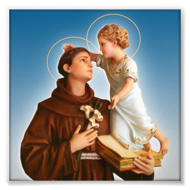 ST. ANTHONY OF PADUA PHOTO PRINT (Front)