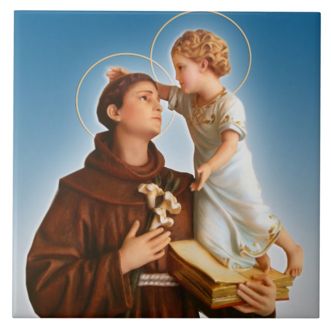 ST. ANTHONY OF PADUA TILE (Front)