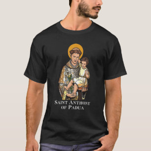 St Anthony Of Padua Vintage Catholic Saint Infant T-Shirt