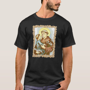 St Anthony Of Padua Vintage Catholic Saint Infant T-Shirt