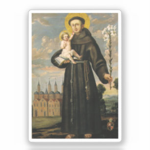 St Anthony of Padua with Child Jesus