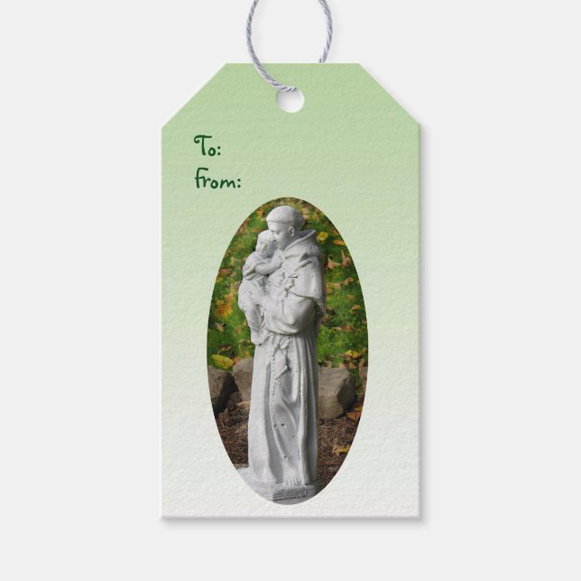 St. Anthony Pack of Gift Tags (Front)
