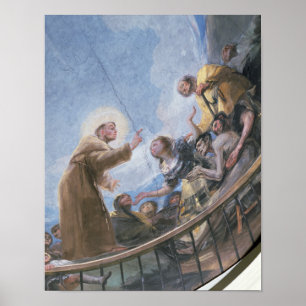 St. Anthony Preaching Poster