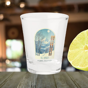 St. Anton am Arlberg Austria shot glass