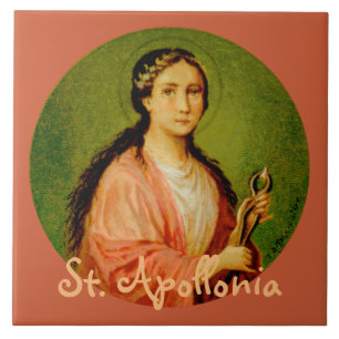 St. Apollonia (BLA 001) Ceramic Tile #1