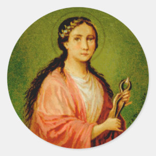 St. Apollonia (BLA 001) Classic Round Sticker