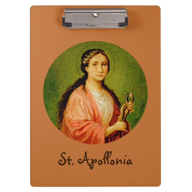St. Apollonia (BLA 001) Clipboard (Front)