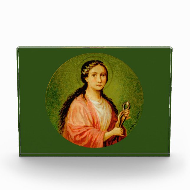 St. Apollonia (BLA 001) Horizontal Photo Block (Front)