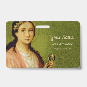 St. Apollonia (BLA 001, Style 0) ID Badge
