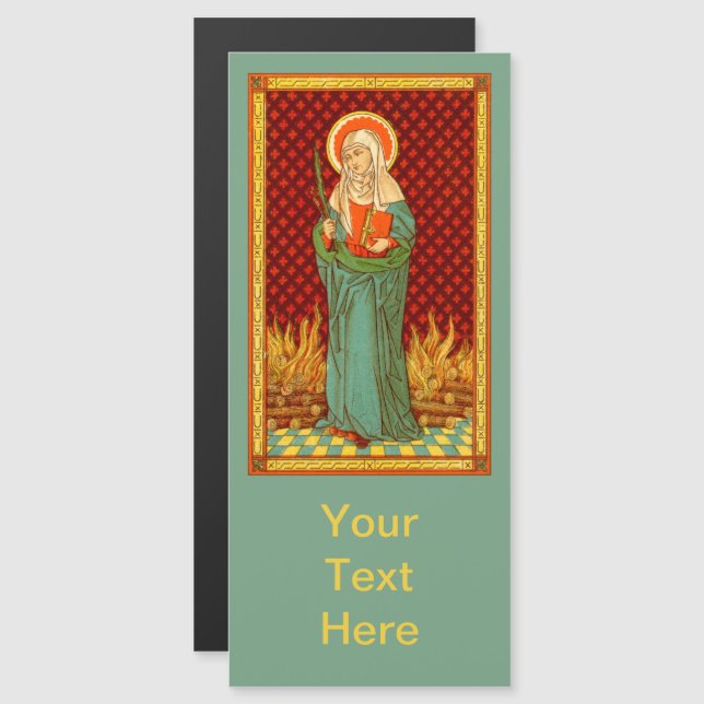 St. Apollonia (VVP 001) 4"x9" (Front/Back)