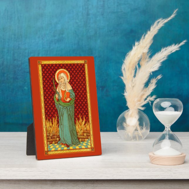 St. Apollonia (VVP 001) 5"x7" Plaque (Side)