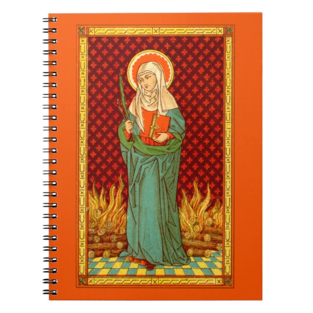 St. Apollonia (VVP 001) (Style #2) Spiral Notebook (Front)