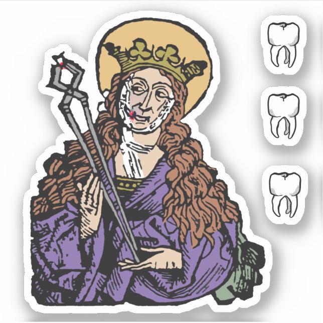 St. Apollonia with Pulled Tooth (Nuremberg) - 1-Up (Front)