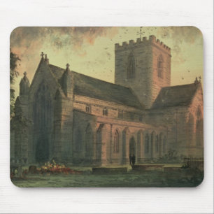 St. Asaph's Cathedral, View from the South-West Mouse Pad