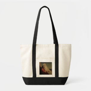 St. Augustine and his mother St. Monica, 1855 Tote Bag