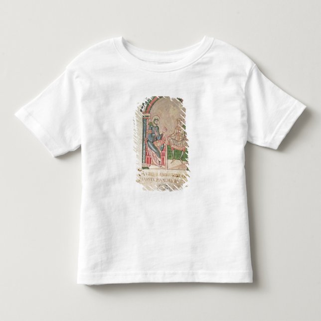 St. Augustine Arguing with Faustus Toddler T-Shirt (Front)
