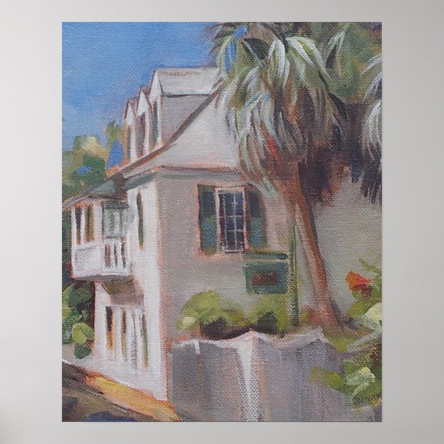 St. Augustine Aviles Street Florida Poster (Front)