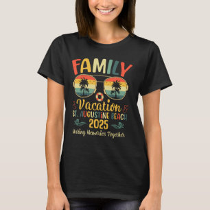 St. Augustine Beach Florida Family Summer Vacation T-Shirt