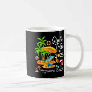 St Augustine Beach Florida Summer Design Coffee Mug