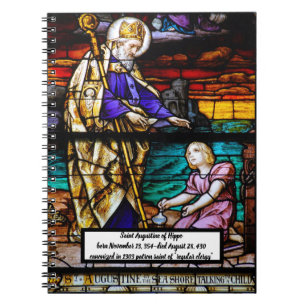 St Augustine christian art Notebook