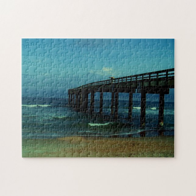 St Augustine Fishing Pier Photo Jigsaw Puzzle (Horizontal)
