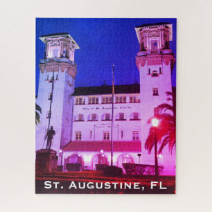 St. Augustine, FL - Hotel Alcazar Jigsaw Puzzle