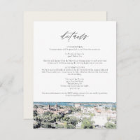 ST AUGUSTINE Fl Skyline Destination Details Card