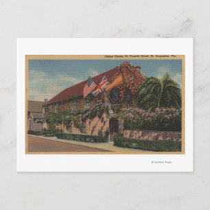St. Augustine, FL - View of St. Francis Postcard
