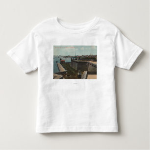 St. Augustine, Florida - Aerial of Ft. Marion Toddler T-Shirt